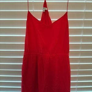 Madewell Silk Racerback Dress